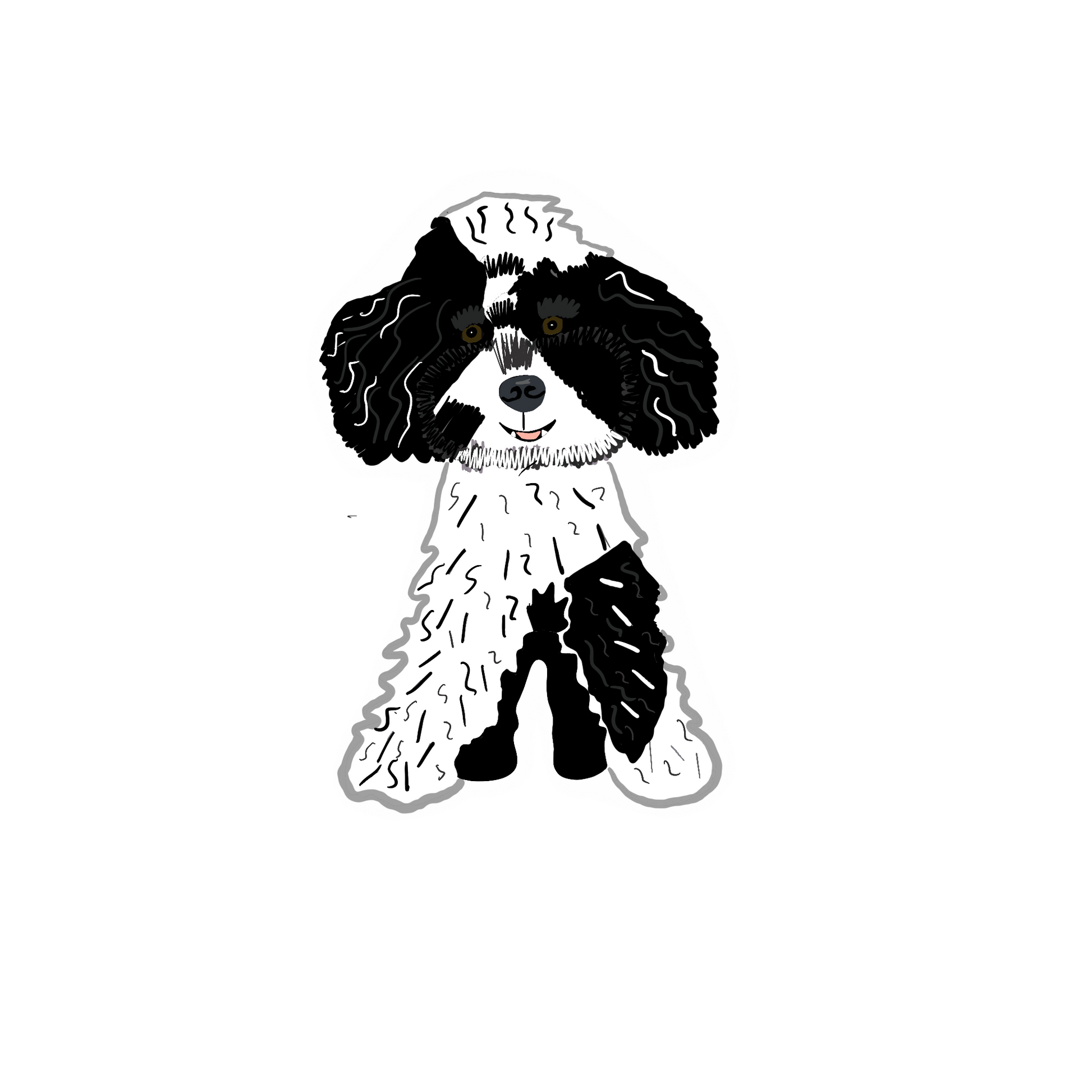 Original artwork Pet Magnet
