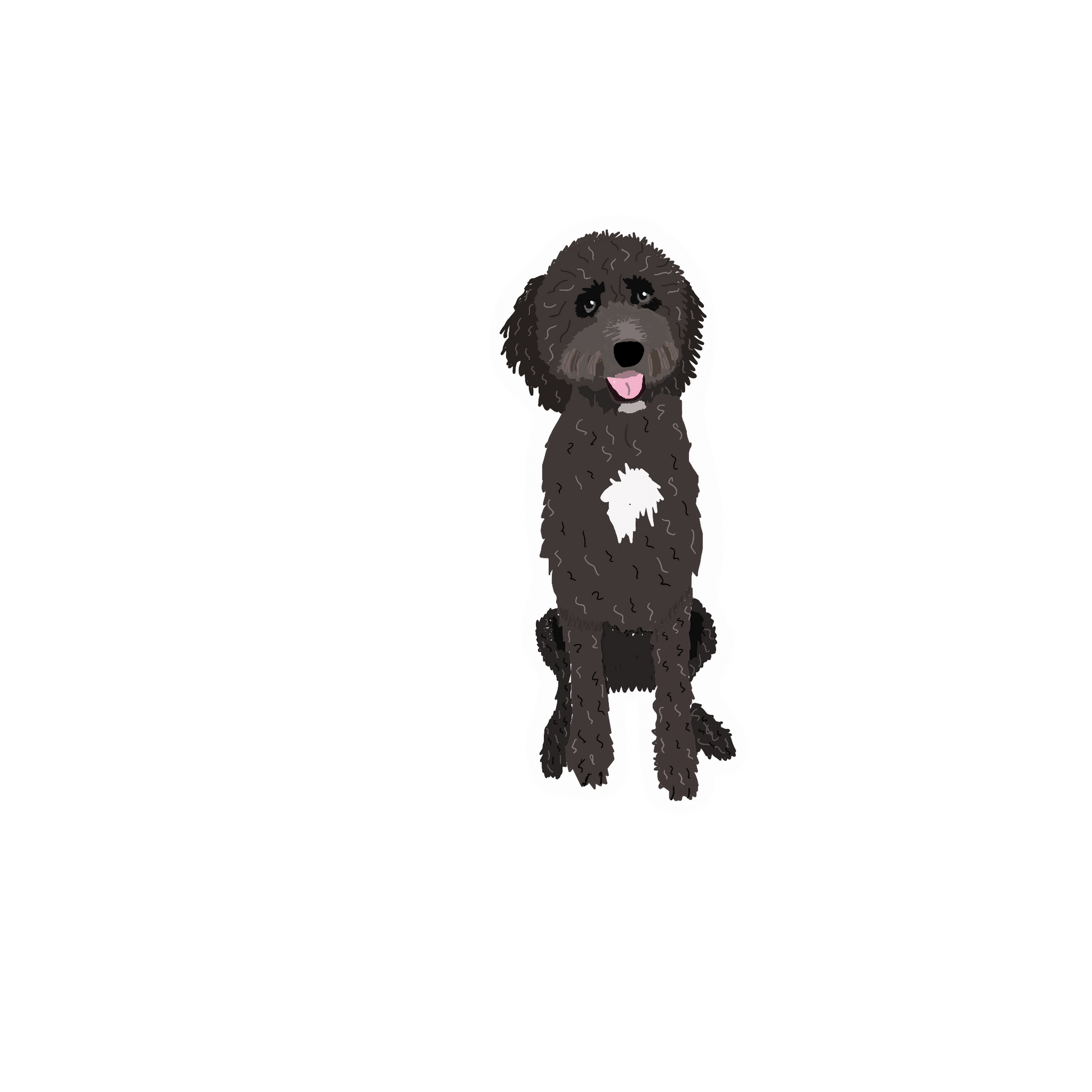 Original artwork Pet Magnet