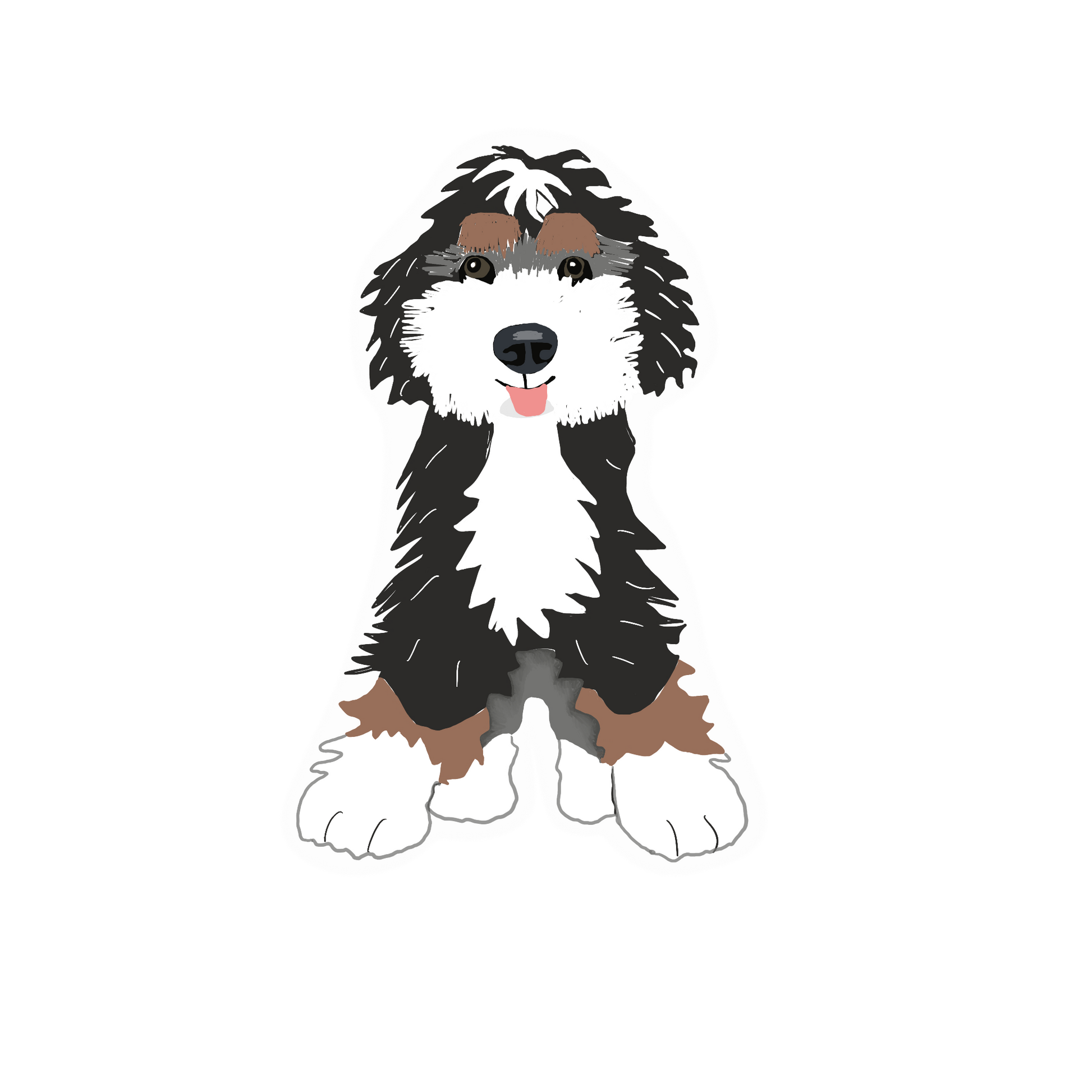 Original artwork Pet Magnet
