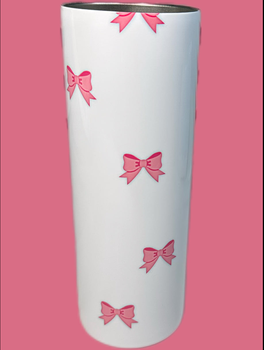 Born to yap Forced to Chart 20 oz skinny straight insulated tumbler