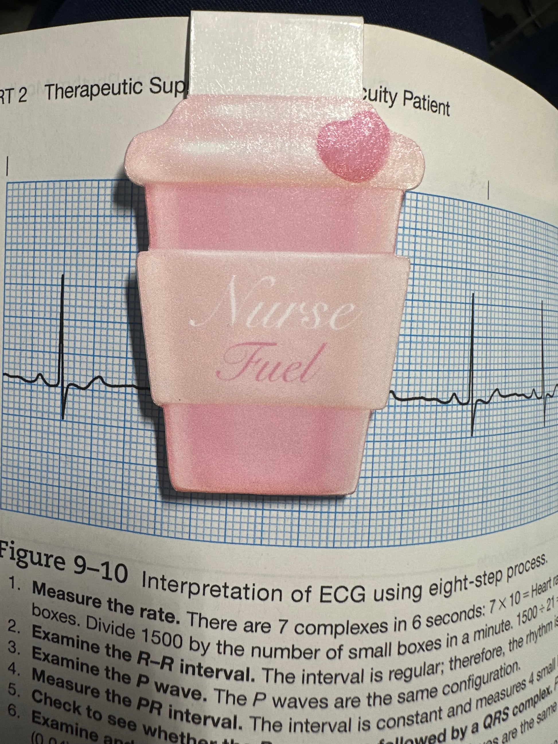 Nurse Fuel Book Magnet