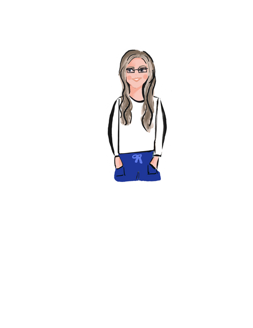 Beige Blonde Nurse Sticker