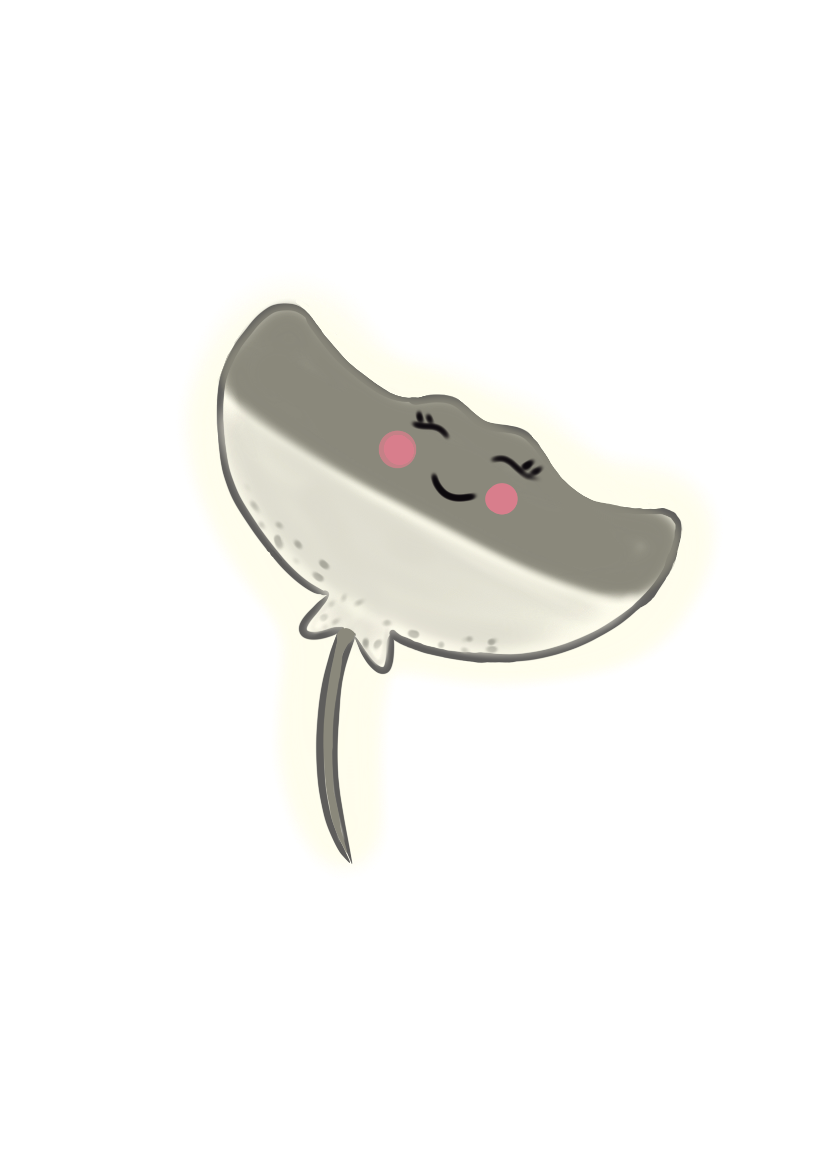 Ray of Sunshine - Sting Ray Sticker