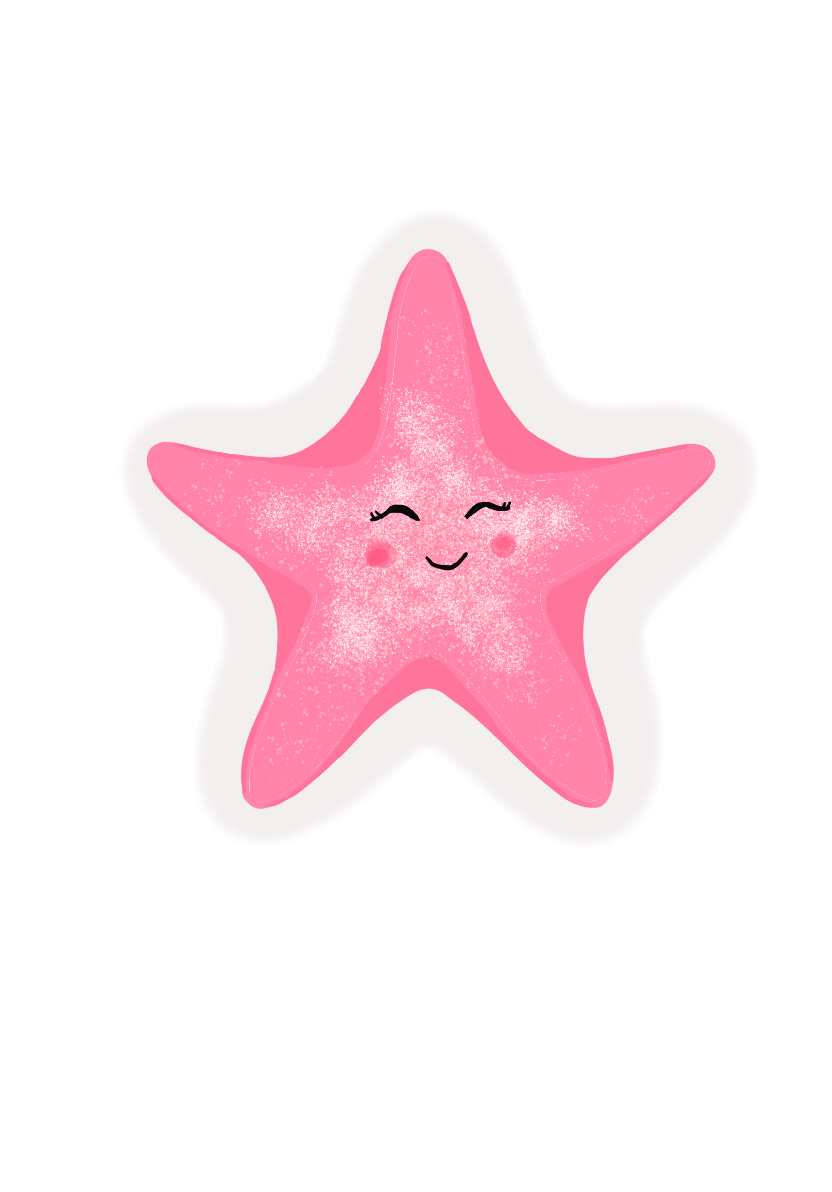 You're a STAR! - Starfish Sticker