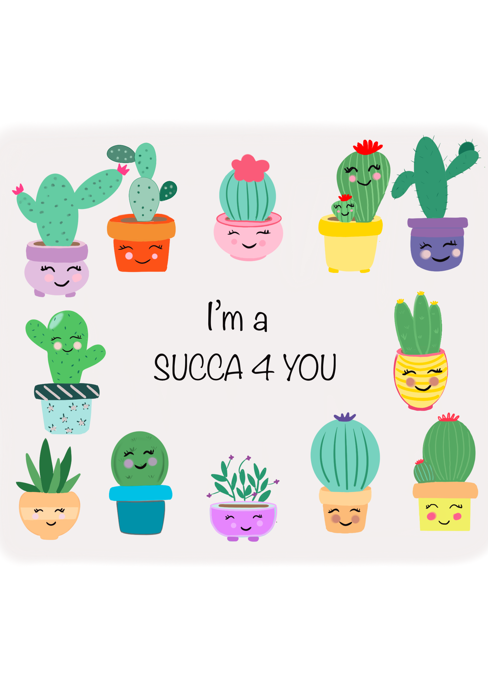 I'm a Succa 4 You Sticker